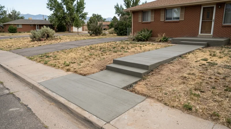 Sidewalks, Walkways & Steps Pueblo